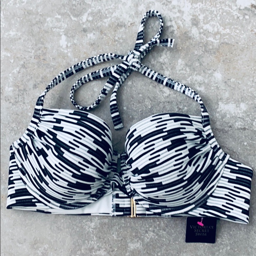 NWT Victoria’s Secret underwire halter swim bikini